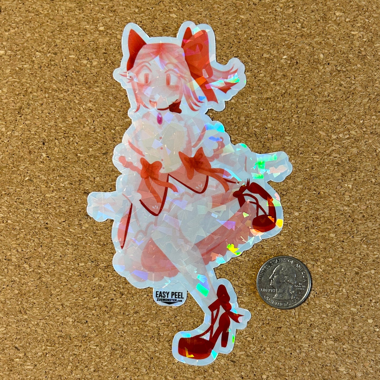 Madoka Kaname Holographic Sticker