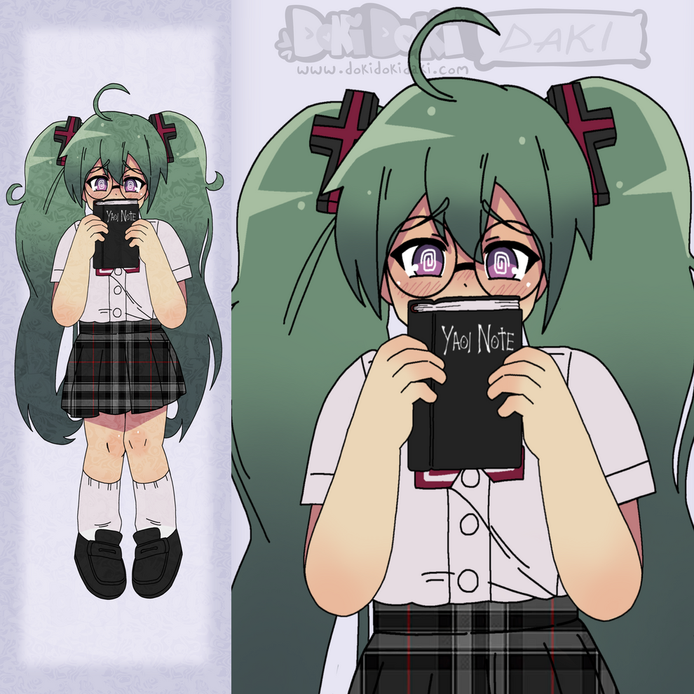 Fujoshi Hatsune Miku Dakimakura – DokiDokiDaki